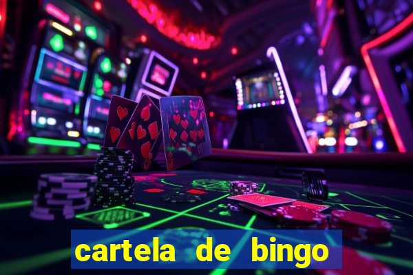 cartela de bingo 75 para imprimir